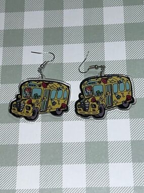 Magic School Bus Earrings